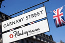 Platignum Carnaby Street Soft Grip Ballpoint Pen, Blue - iPenStore