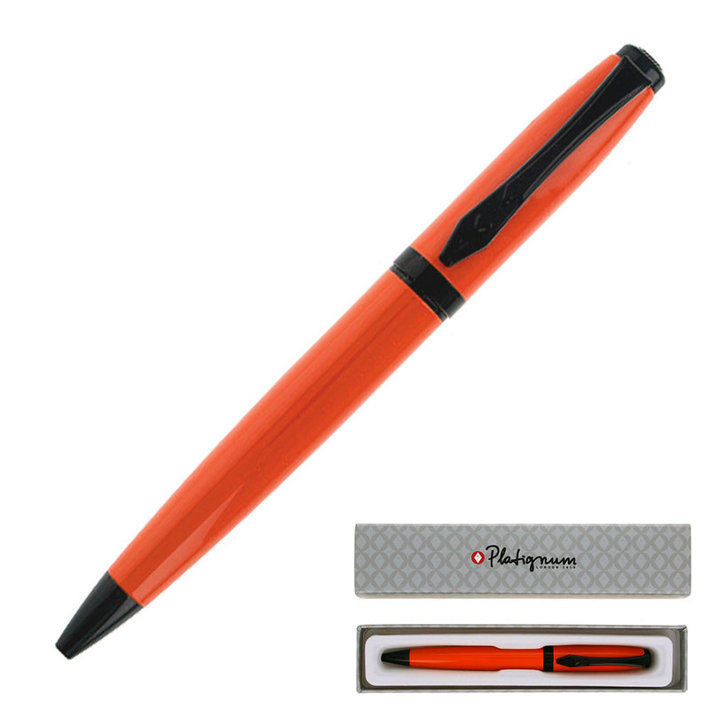 Platignum Studio Ballpoint Pen, Orange