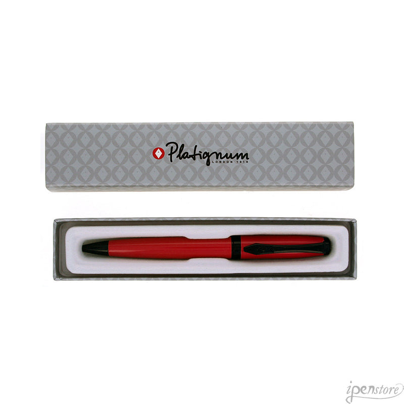 Platignum Studio Ballpoint Pen, Red