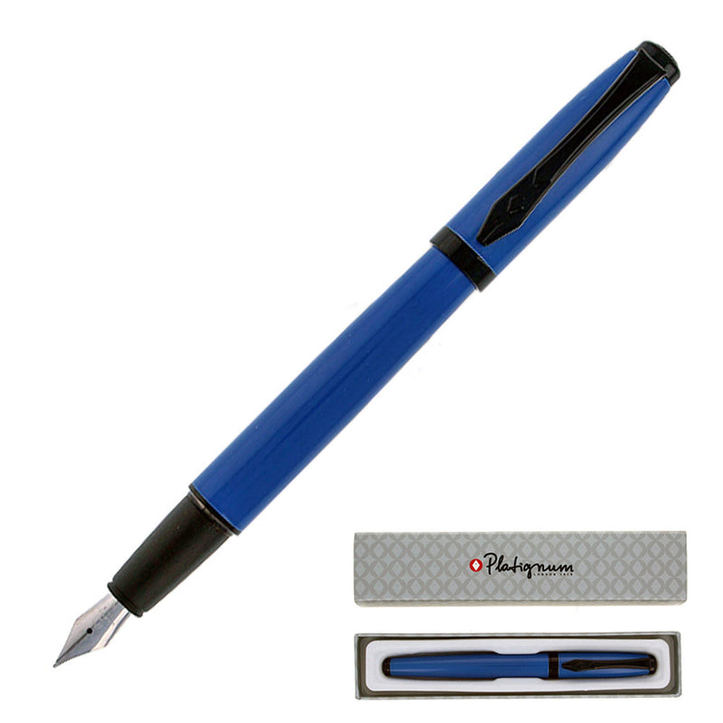 Platignum Studio Fountain Pen, Blue