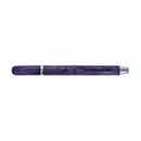 Recife Marble Scribe Rollerball Pen with Leather Pouch, Violet Marble - iPenStore