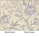Rosetta Notes Pocket Notebook, 3.5"x5.5", Vintage Peonies - iPenStore