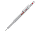 Rotring 600 Series Knurled Grip 0.7 mm Mechanical Pencil, Silver - iPenStore