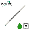 Schmidt 635 Mini Ballpoint Refill, D1, Green, Medium - iPenStore