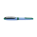 Schneider One Hybrid Needle Tip Rollerball pen, 0.5mm, Green - iPenStore