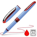 Schneider One Hybrid Needle Tip Rollerball pen, 0.5mm, Red - iPenStore