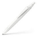 Schneider Reco Retractable Ballpoint Pen (Recycled Plastic), White, Blue Ink - iPenStore