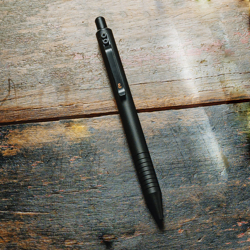 Everyman Grafton Ballpoint Pen, Super Matte, Black