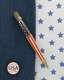 Retro 51 Tornado™ Vintage Metalsmith Rollerball Pen, Tribute 250 Flag