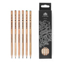 Viking Rollo Artist Graphite Drawing Pencil Set of 12 Pencils - iPenStore