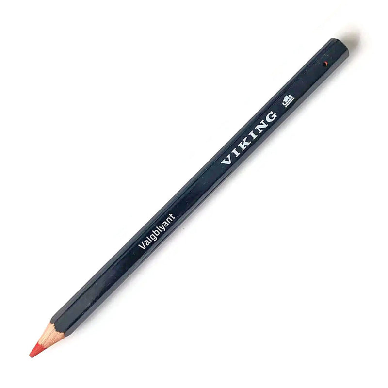 Viking Valgblyant Election/Drawing Jumbo Pencil - Thick Red Lead