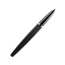 Diplomat Viper Guilloche Fountain Pen, Black, Fine/Medium Nib