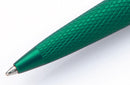 Diplomat Viper Guilloche Ballpoint Pen, Green