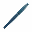 Diplomat Viper Guilloche Fountain Pen, Blue, Fine/Medium Nib