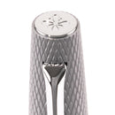 Diplomat Viper Guilloche Fountain Pen, Silver, Fine/Medium Nib