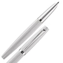 Diplomat Viper Guilloche Fountain Pen, Silver, Fine/Medium Nib