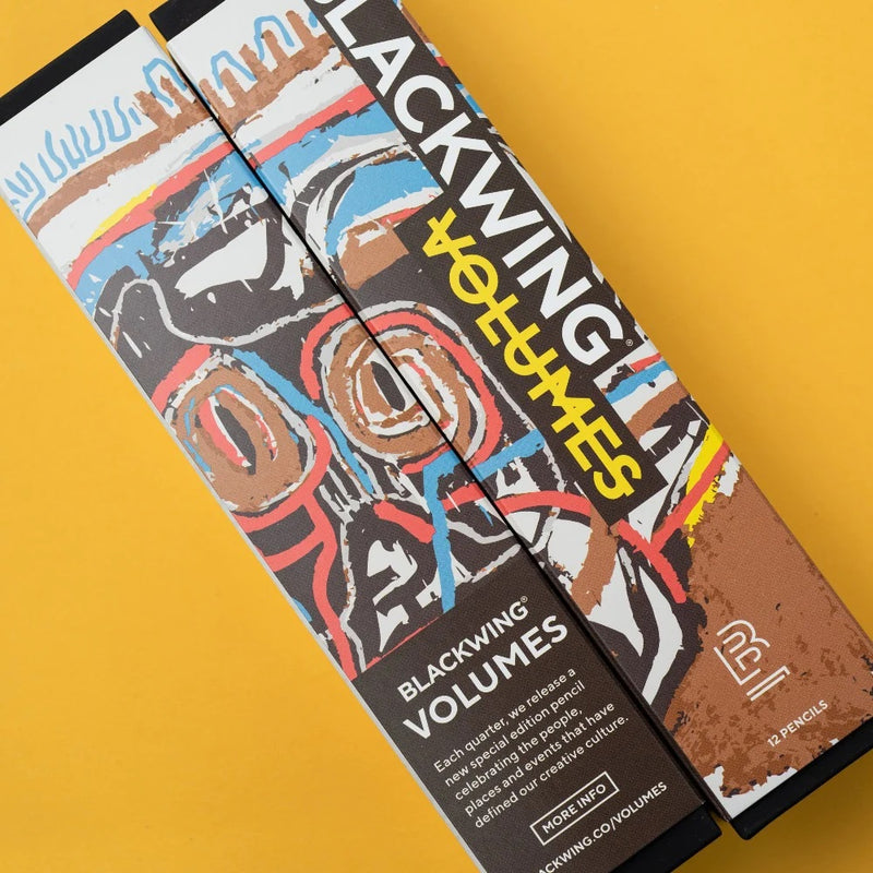Bx/12 Blackwing Pencils, Ltd Edition, Volume 57, Jean-Michel Basquiat