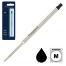 Waterman Ballpoint Refill, Black Medium