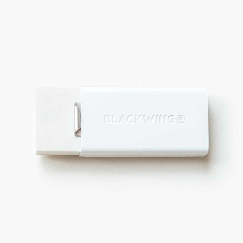 Blackwing Soft Handheld Eraser + Holder, White