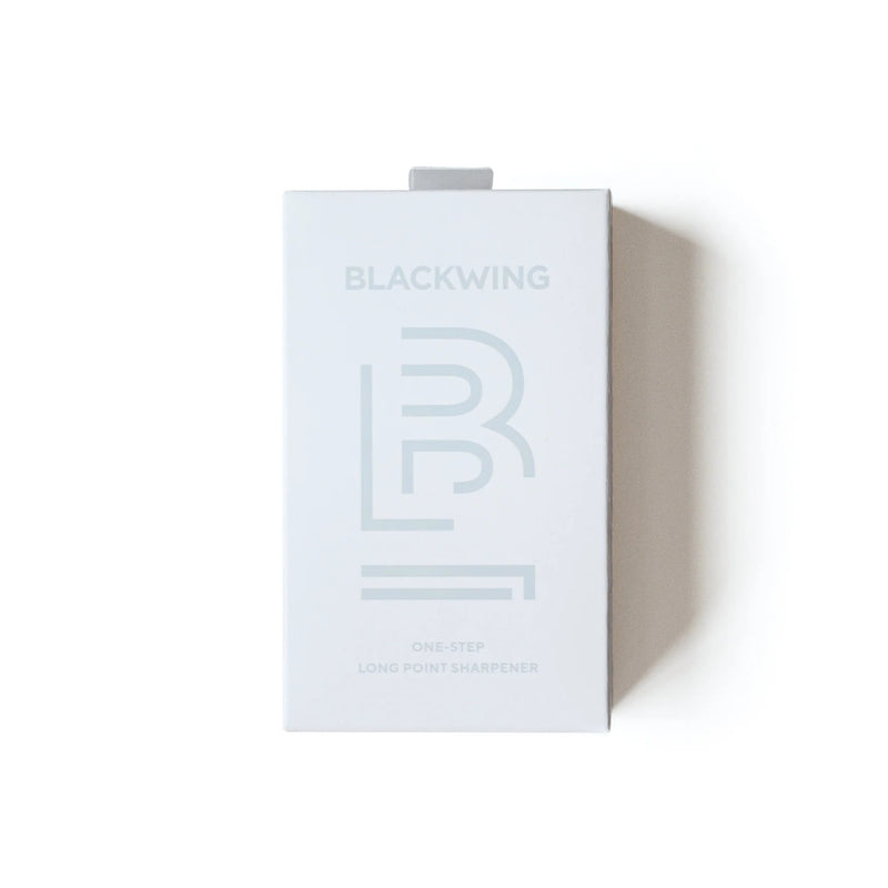 Blackwing One-Step Long Point Pencil Sharpener, White