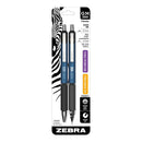 Zebra G/M-350 Metal Barrel Gel Pen & 0.7mm Mechanical Pencil Set, Cobalt Blue
