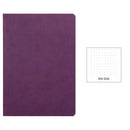 Rhodia Rhodiarama Softcover Notebook A5 - 5.8" x 8.3" (148 x 210mm) Dot Grid, Purple Cover