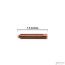 Pk/6 Schneider Pastel Fountain Pen Ink Cartridges, Cognac