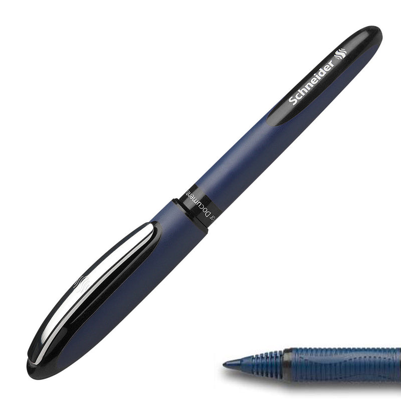 Schneider One Business Rollerball Pen, 0.6 mm, Black