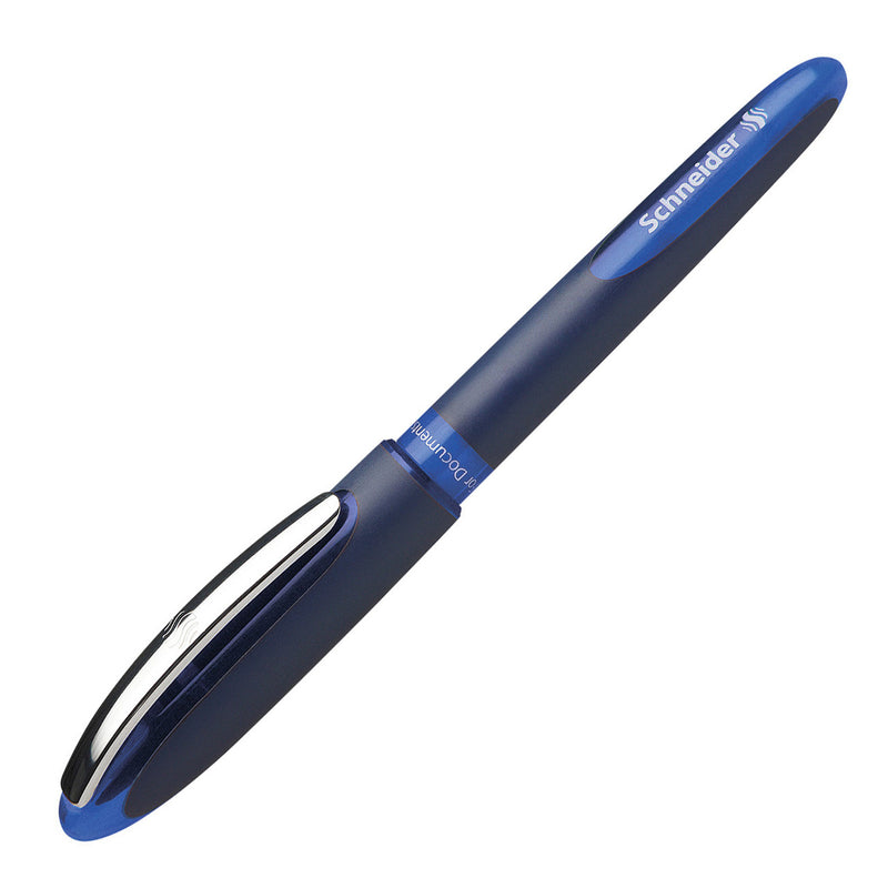 Schneider One Business Rollerball Pen, 0.6 mm, Blue