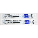 2 Pk Pentel LR7-C EnerGel Refills, 0.7 mm Medium, Blue - iPenStore