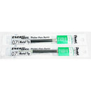 2 Pk Pentel LR7-D EnerGel Refills, 0.7 mm Medium, Green - iPenStore