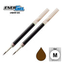 2 Pk Pentel LR7-E EnerGel Refills, 0.7 mm Medium, Brown - iPenStore