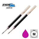 2 Pk Pentel LR7-V4 EnerGel Refills, 0.7 mm Medium, Magenta - iPenStore