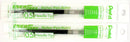 2 Pk Pentel LRN5-D EnerGel Refills, 0.5 mm Fine Needle Tip, Green - iPenStore
