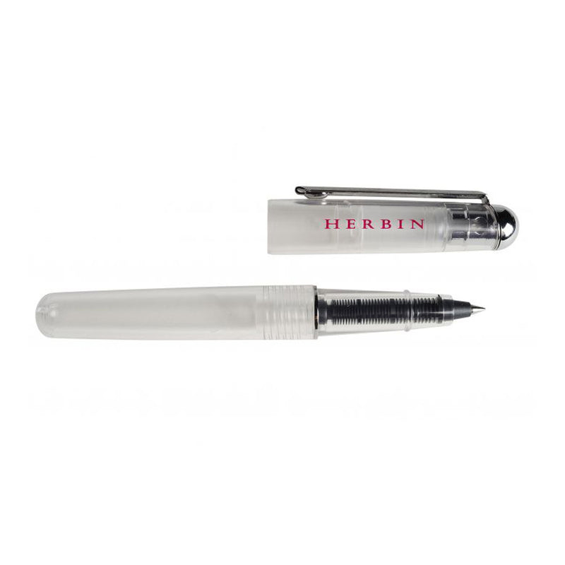 J Herbin Transparent Refillable Ink Cartridge Rollerball Pen