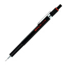 Rotring 300 Series Textured Grip 0.5 mm Mechanical Pencil, Black