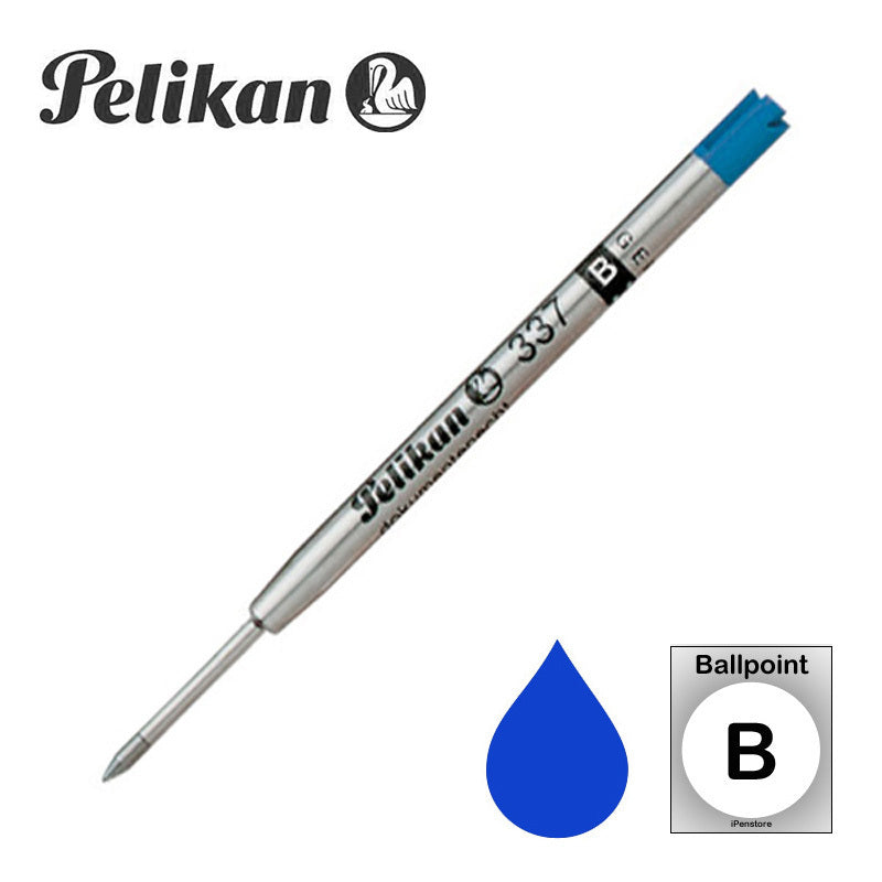 Pelikan 337B Giant Ballpoint Refill, Blue, Broad, 1.2 mm