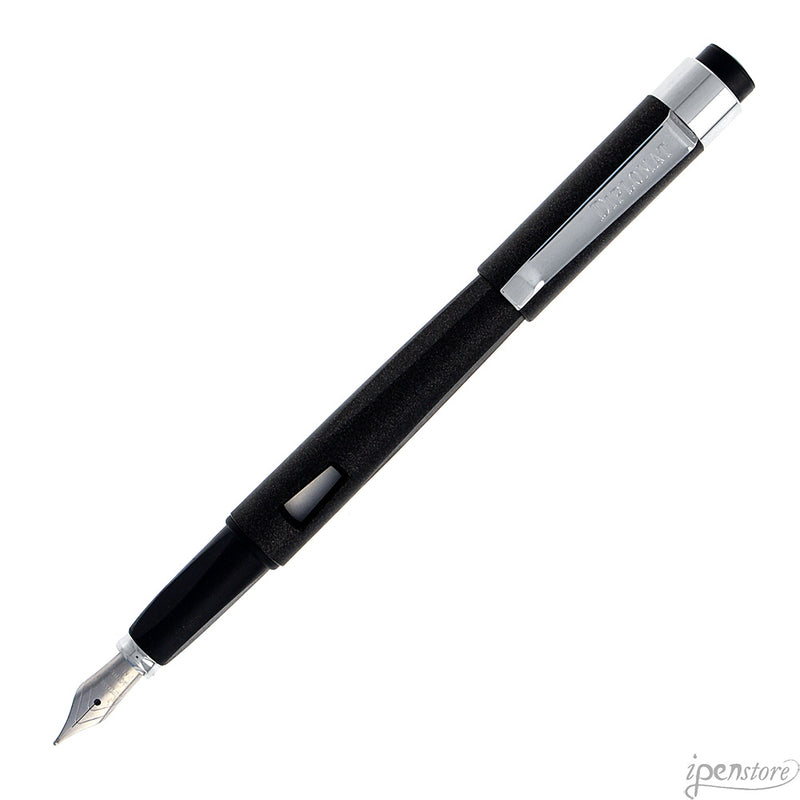 Diplomat Magnum Fountain Pen, Metallic Crow Black