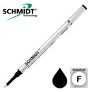 Schmidt 5888 Safety Ceramic Rollerball Refill, Black Fine