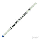 Schmidt 635 Mini Ballpoint Refill, D1, Blue, Medium