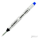 Schmidt 8120 Long Capless Rollerball Refill, Blue, Broad 1.0 mm