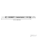 Schmidt 8126 Long Capless Rollerball Refill, Red, Fine 0.6 mm