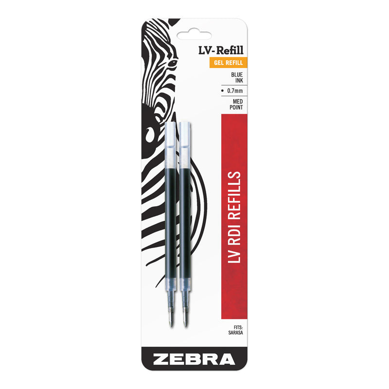 Pk/2 Zebra LV (JF) Gel Refills