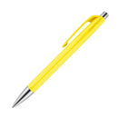 Caran d'Ache 888 Infinite Swiss Made Ballpoint Pen, Lemon Yellow