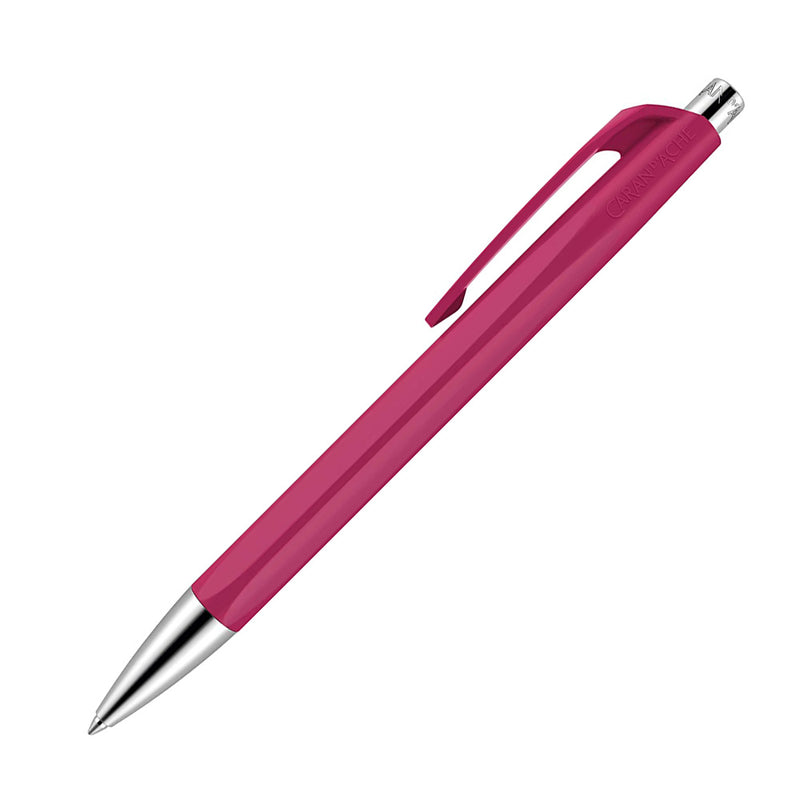 Caran d'Ache 888 Infinite Swiss Made Ballpoint Pen, Ruby Pink