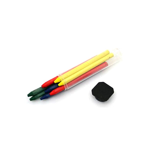 Tube/8 E+M Germany All Purpose 5.5 mm Leads, Assorted Colors