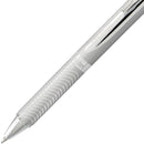 Pentel EnerGel Alloy RT Liquid Gel Roller Pen, BL407-AR1, Silver