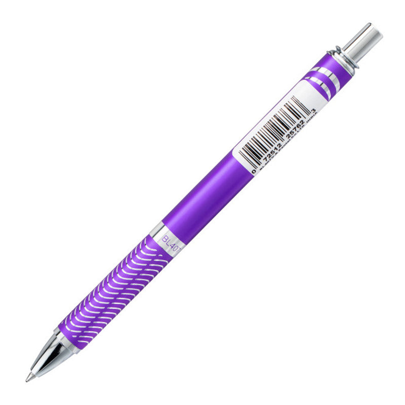 Pentel EnerGel Alloy RT Liquid Gel Roller Pen, BL407V-A, Violet