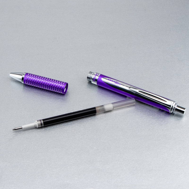 Pentel EnerGel Alloy RT Liquid Gel Roller Pen, BL407V-A, Violet