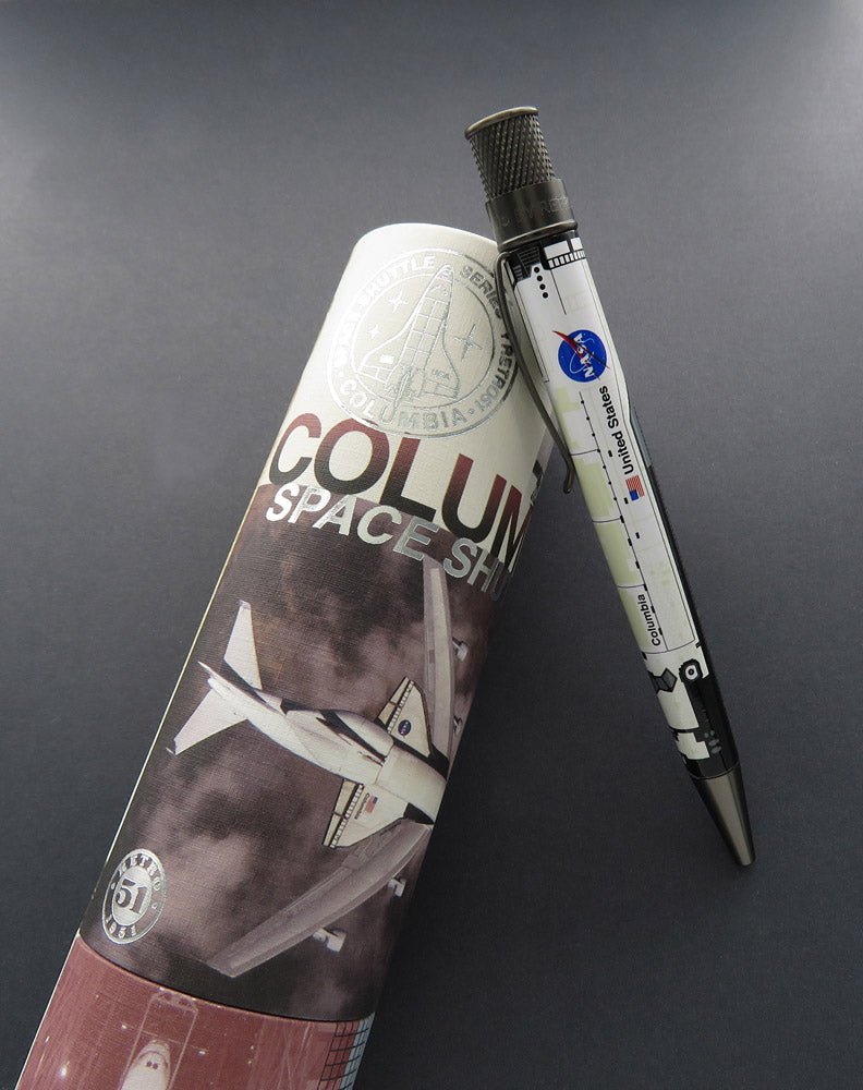 Retro 51 Tornado Ltd Ed Rollerball Pen, Columbia Space Shuttle